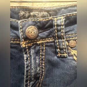 Silver Jeans Suki High Skinny with Dark Stitching